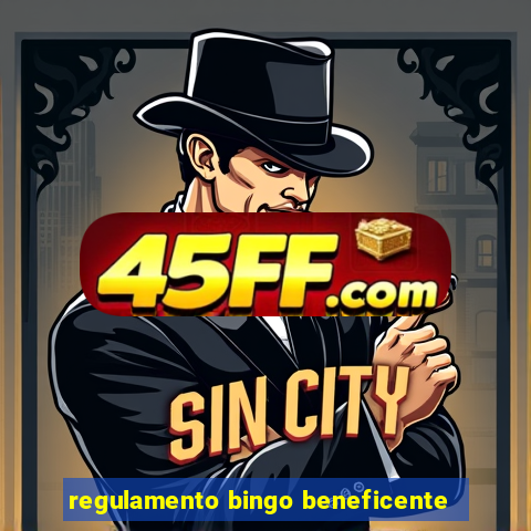 regulamento bingo beneficente